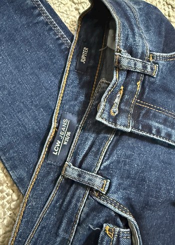 Lacivert Kadın Denim Slim Fit Jean - Görsel 2