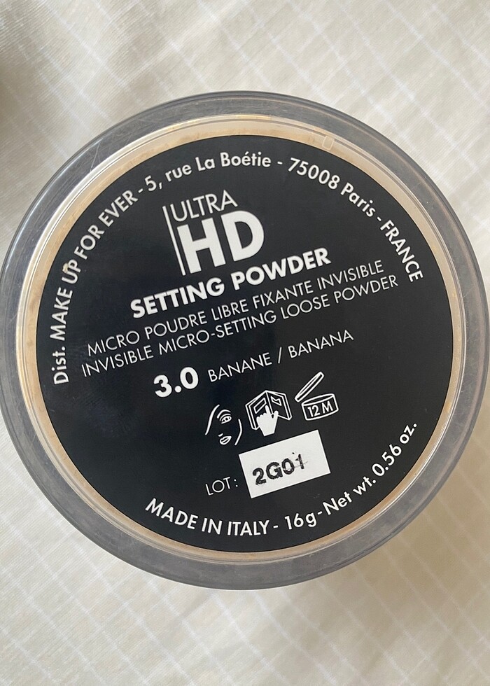 Makeup forever sabitleme pudrası - Görsel 4