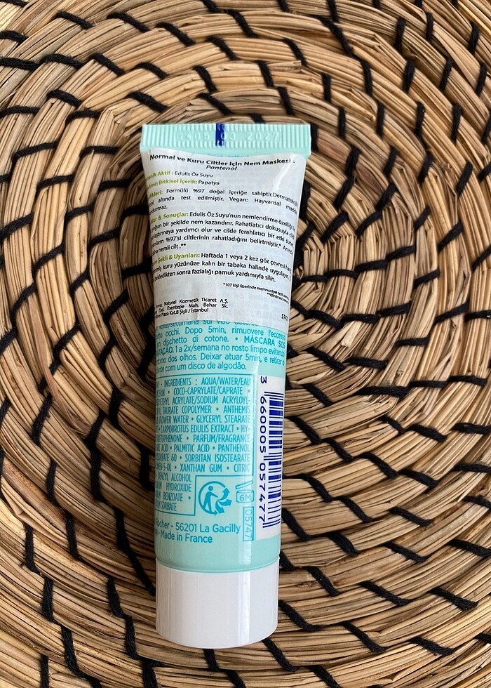 Yves Rocher hydra vegetal nem maskesi - Görsel 2