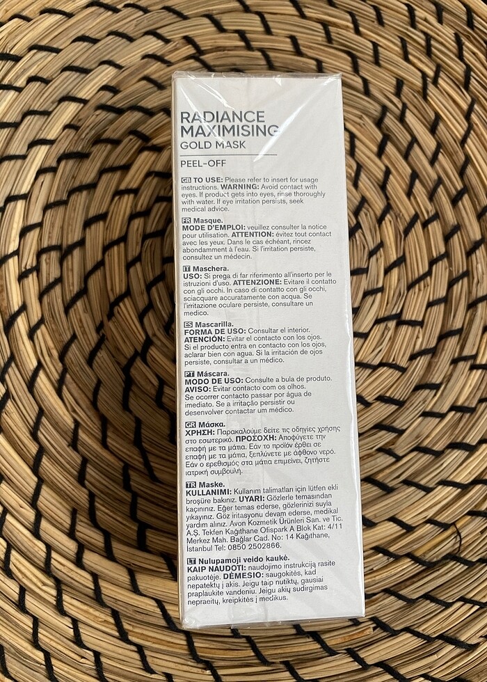 Avon Anew Radiance Altin Maske 75 ml - Görsel 3