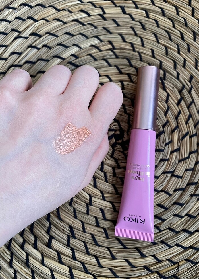 Kiko Days in bloom ışıltılı allık - Görsel 4