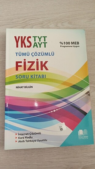 Nihat Bilgin Yayıncılık Tyt Ayt Fizik Soru Bankası
