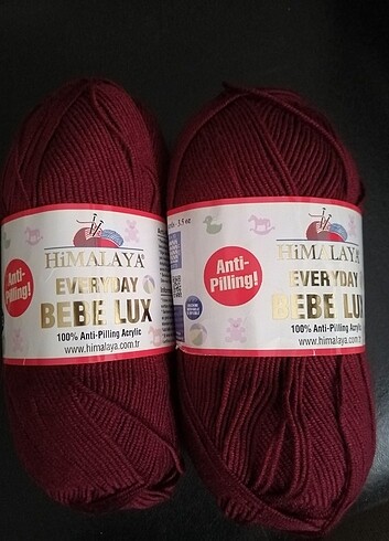 2 adet himalaya bebe yün