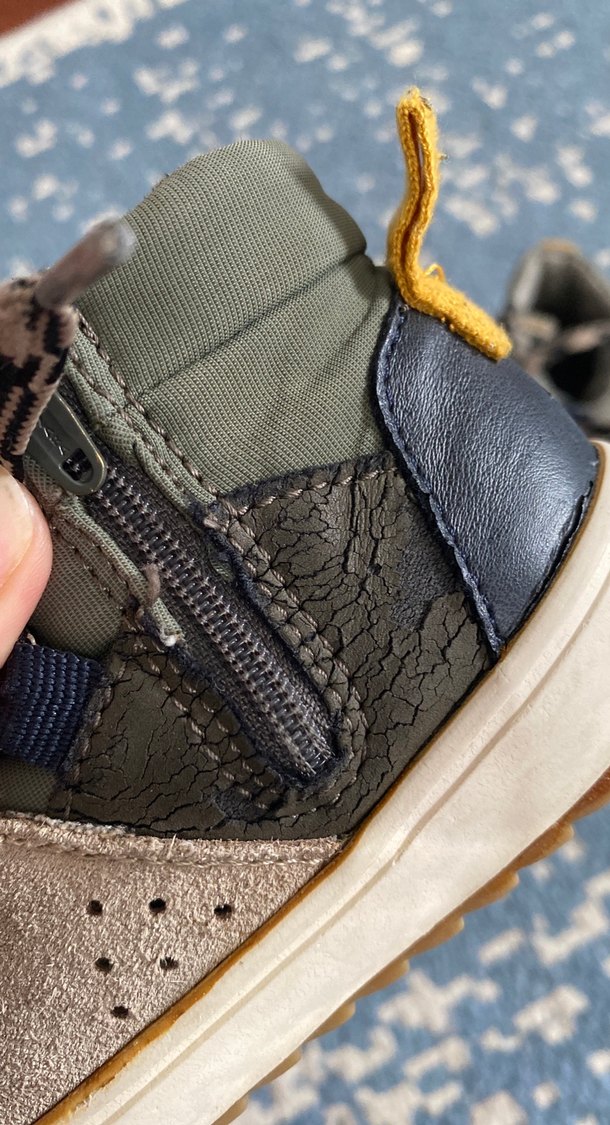 Erkek Çocuk Kahverengi Yılan Desenli Bot - Görsel 3