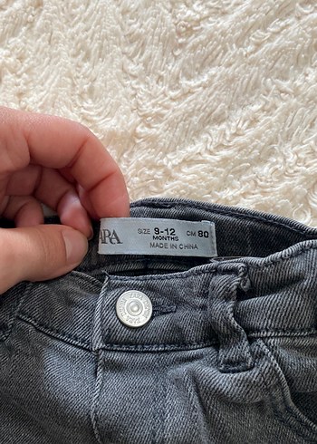 Gri Erkek Çocuk Denim Pantolon - Görsel 3