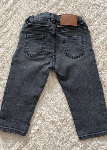 Gri Erkek Çocuk Denim Pantolon - Görsel 2