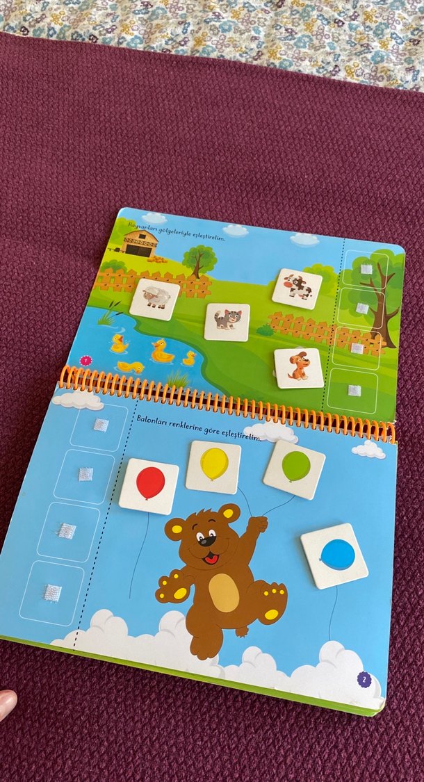 16-24 Ay Cırt Cırtlı Etkinlik Kitabı - Görsel 2