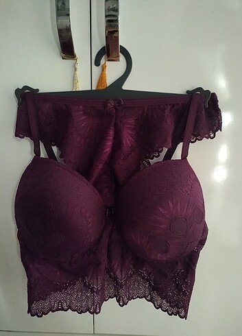 xl Beden Bralet takımı 