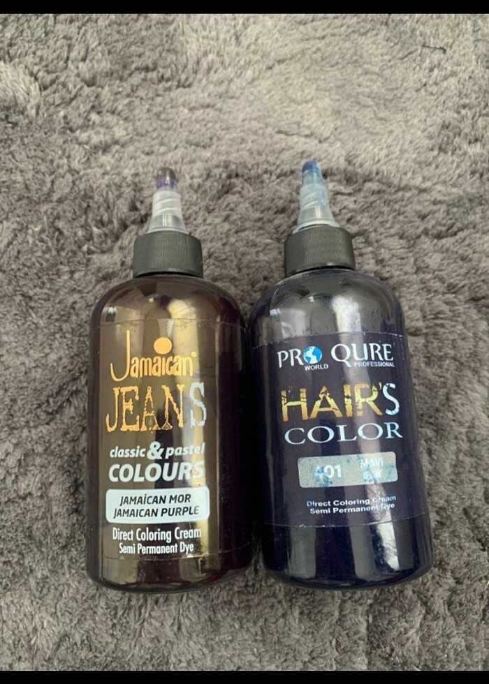 Renkli saç boyası  - Görsel 2