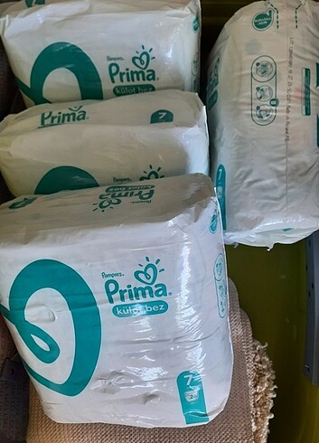 7 numara prima bebek bezi 26'lı - 2 PAKET