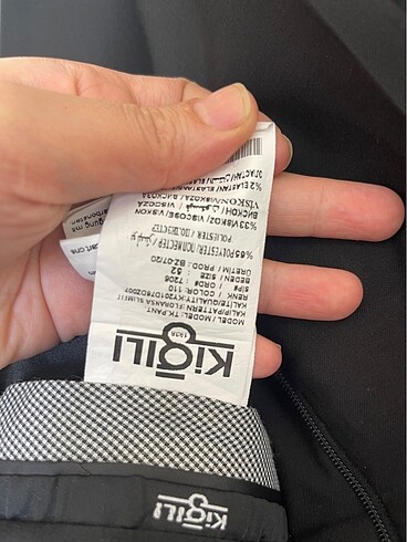 Pantolon ceket kığıli - Görsel 6