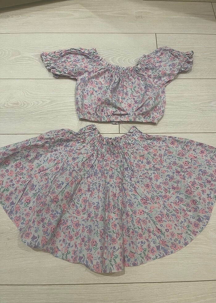 Çiçekli Kız takımı - Görsel 2