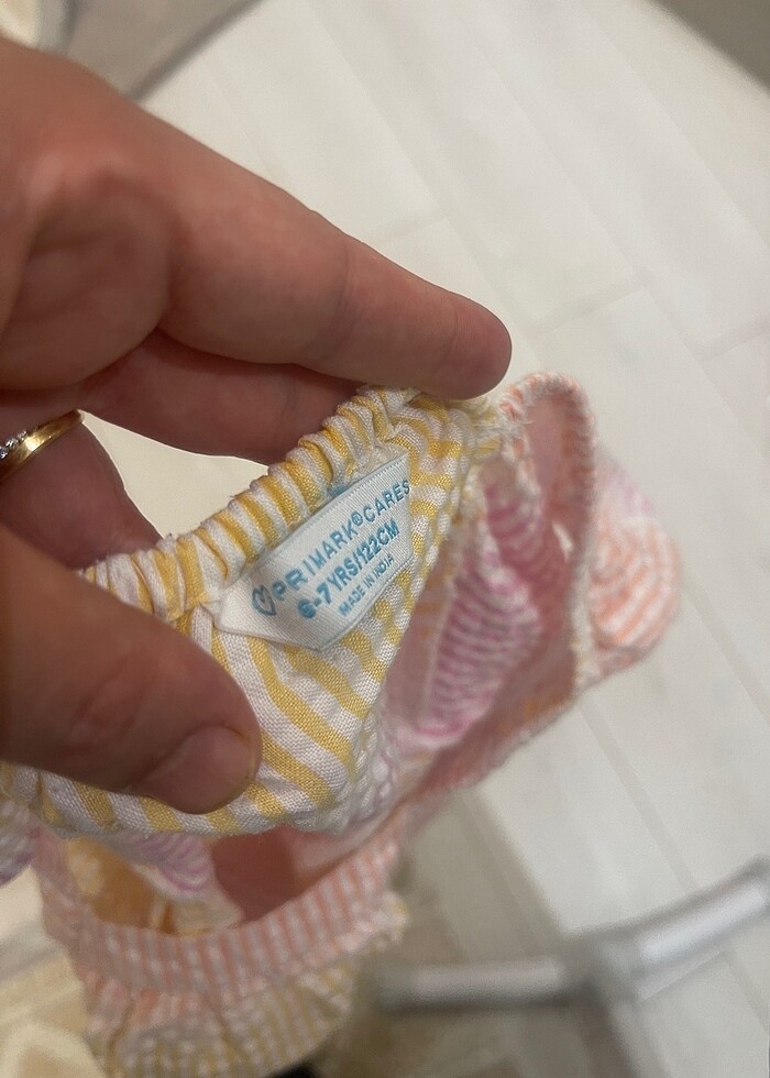 Bürümcük kumaş  elbise - Görsel 3