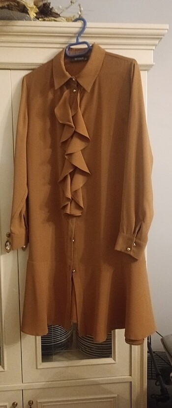 42 Beden camel Renk Setrems tunik