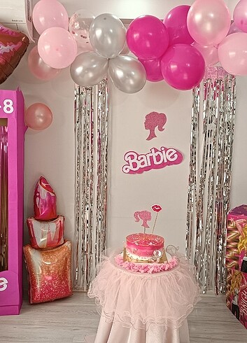 Barbie doğum günü konsepti 