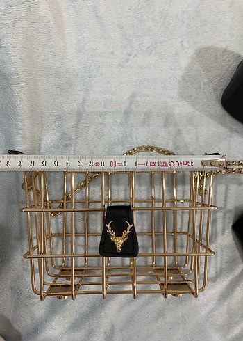 Zincir Detaylı Siyah Deri Kadın Çanta - Görsel 5