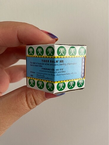 Beden Renk Şifa verici Tiger Balm