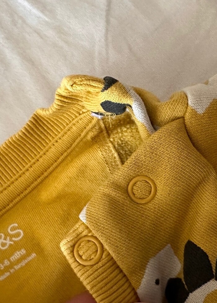 Sarı sweat - Görsel 3