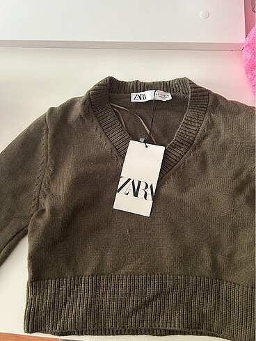 Zara Zara crop kazak