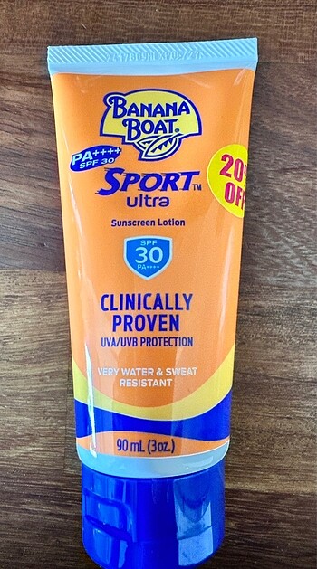 Banana Boat Sport 30 SPF Güneş Kremi