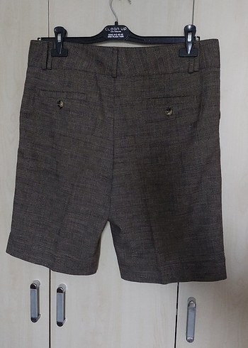 Kısa Kumaş Şort - Görsel 3