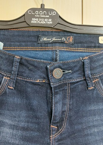 Lacivert Kadın Kot Pantolon - Görsel 2