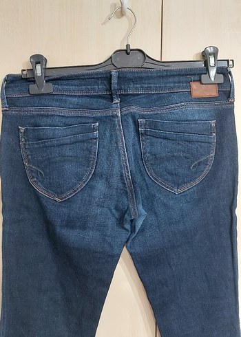 Lacivert Kadın Kot Pantolon - Görsel 3