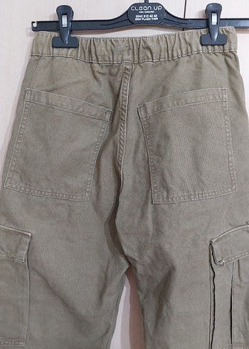 Kadın Rahat Kesim Kargo Pantolon - Görsel 3