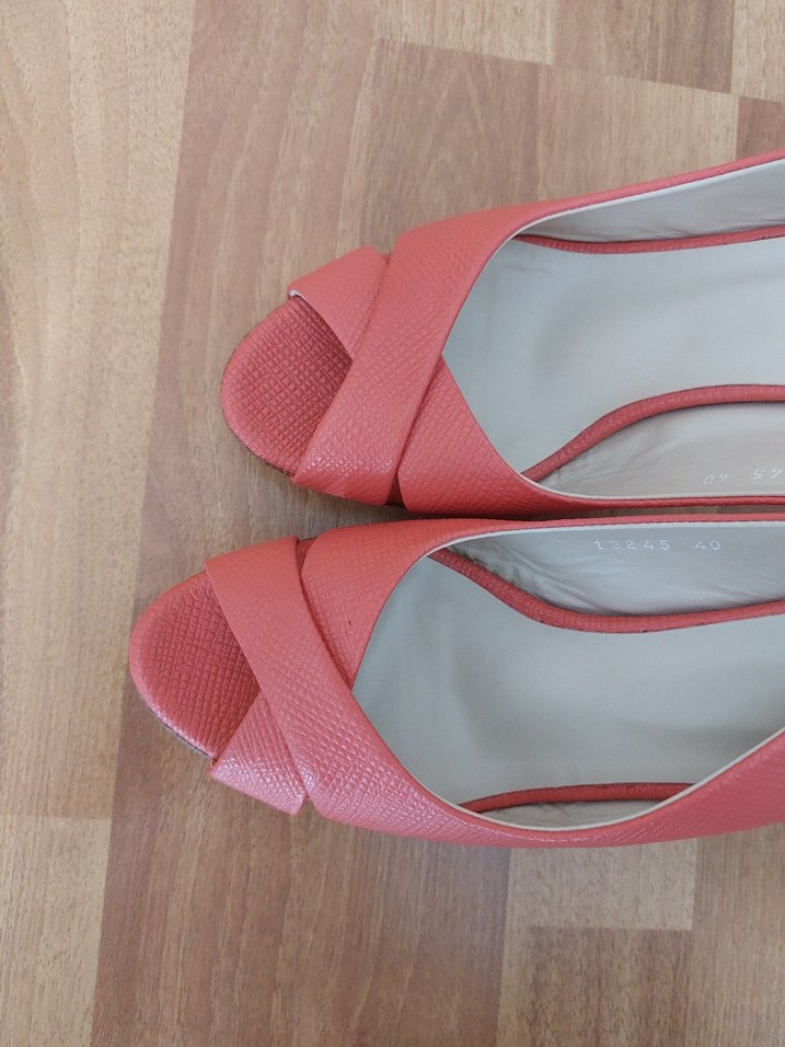 Pembe Platform Topuklu Kadın Topuklu Ayakkabı - Görsel 3