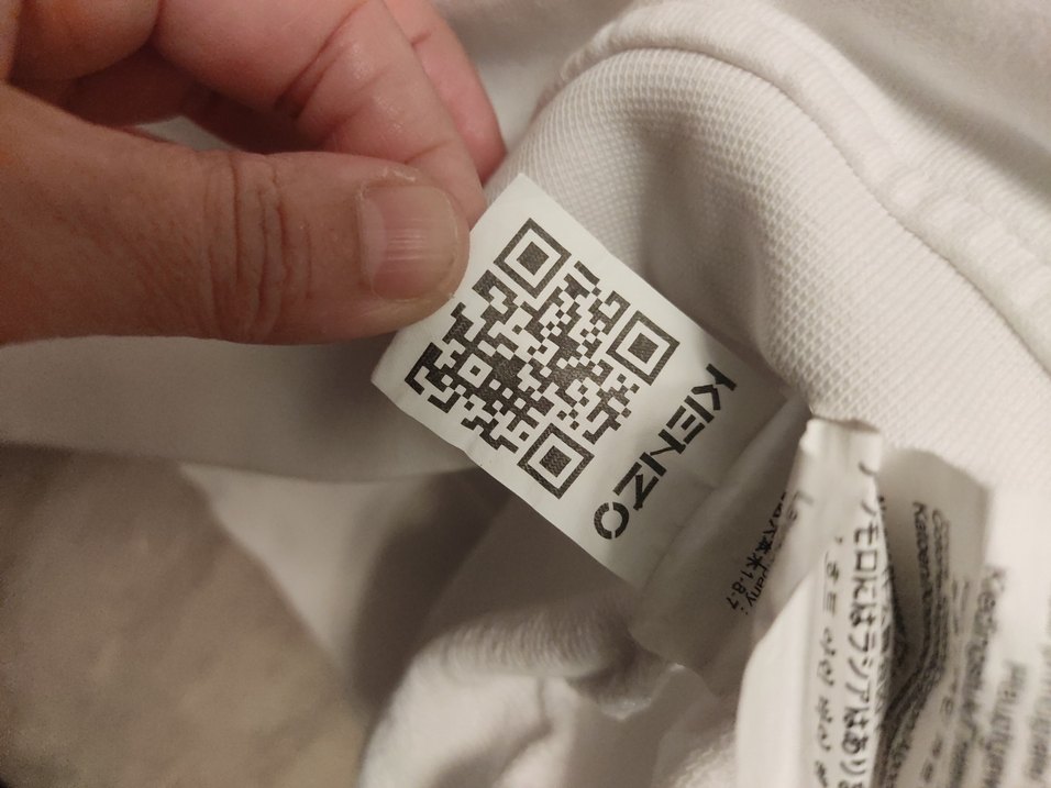 Kenzo Beyaz Renkli Baskılı Kedi orjinal - Görsel 4