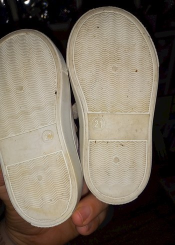 Kız Çocuk Çok Renkli Cırt Cırtlı Spor Ayakkabı - Görsel 4