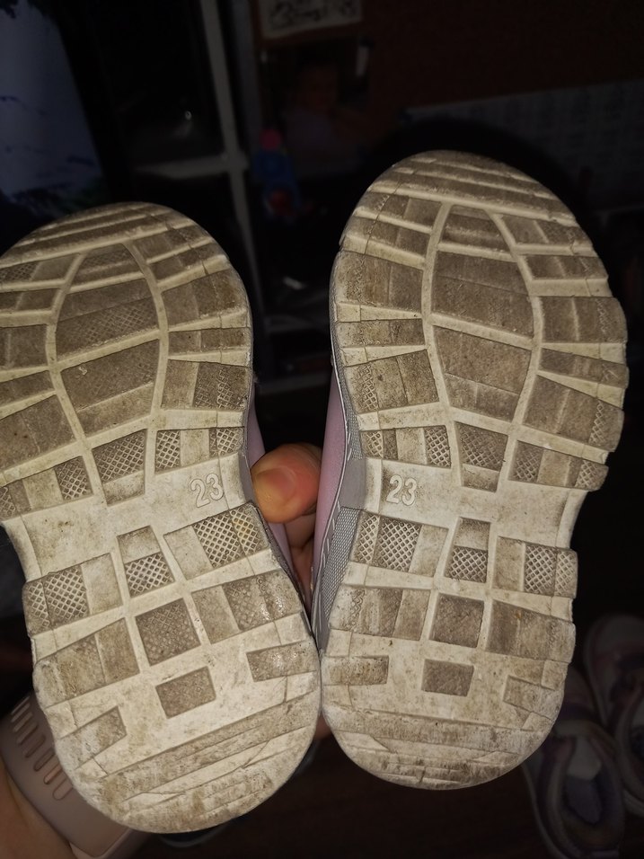 Kız Çocuk Çok Renkli Cırt Cırtlı Spor Ayakkabı - Görsel 3