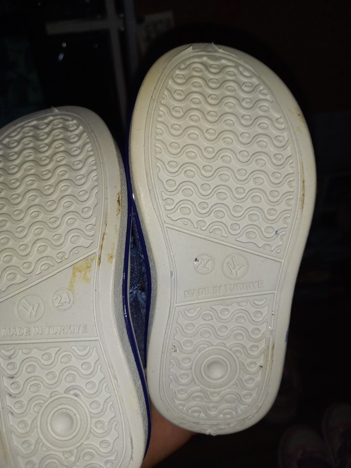 Kız Çocuk Çok Renkli Cırt Cırtlı Spor Ayakkabı - Görsel 2