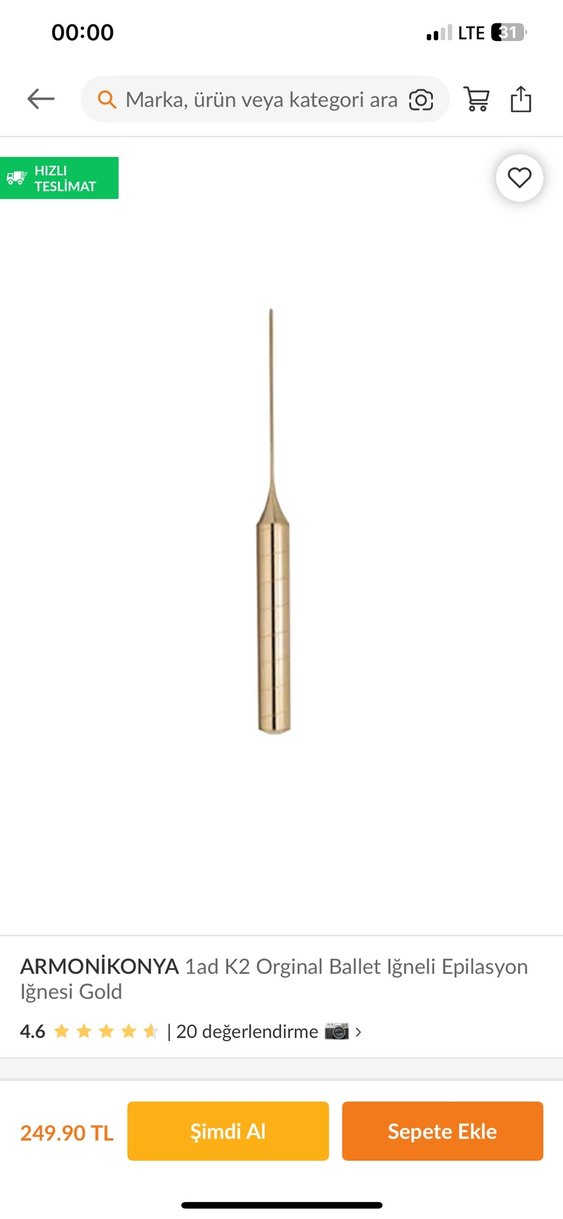 Armoni iğneli lazer iğnesi - Görsel 4