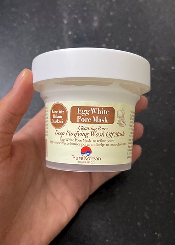 Pure Korean Yumurta Akı Gözenek Maskesi - Görsel 2