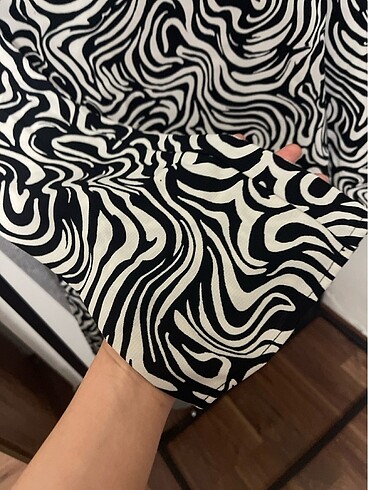 s Beden Hm zebra elbise