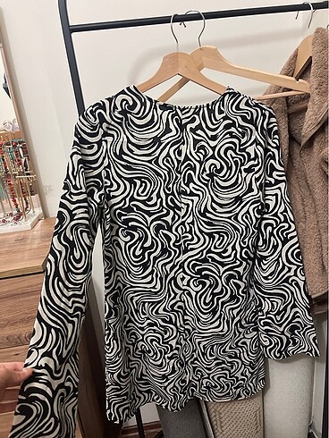 s Beden çeşitli Renk Hm zebra elbise