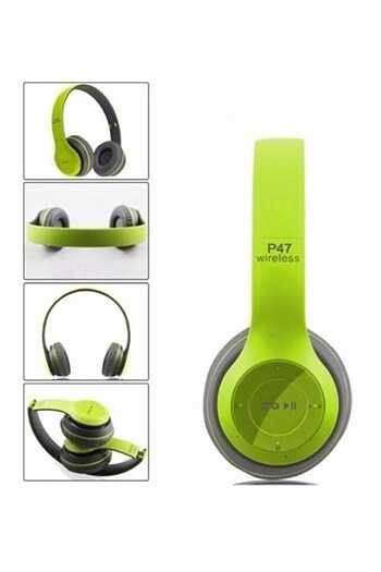P47 Extra Bass Wireless Kablosuz Bluetooth Kulaklık