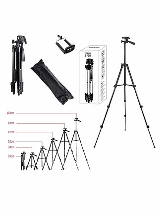 3120A Ayarlanabilir Tripod