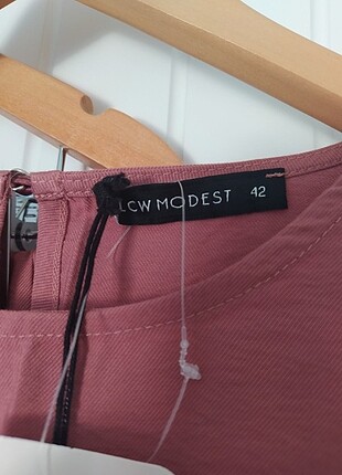 42 Beden pembe Renk LC Waikiki modest ikili takım