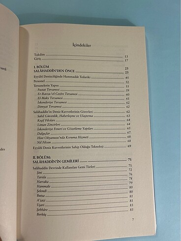 Beden SALAHADDİN' İN GEMİLERİ