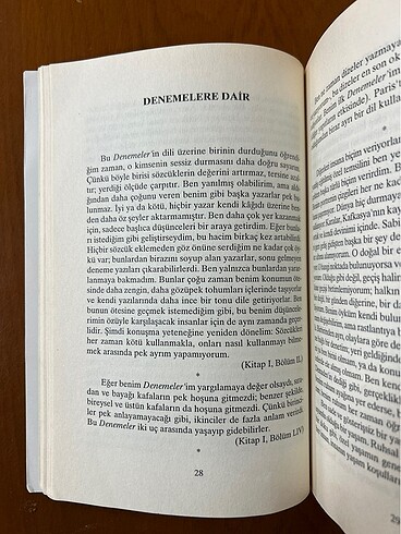 DENEMELER - MONTAIGNE - Görsel 7