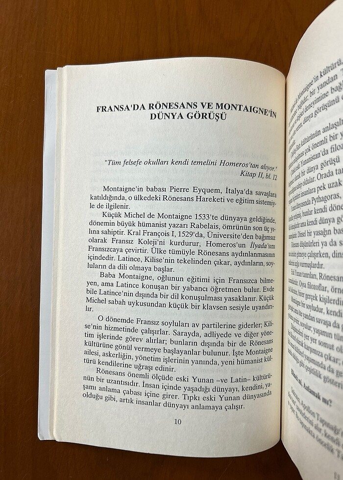 DENEMELER - MONTAIGNE - Görsel 3