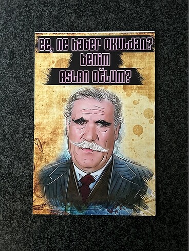 HULUSİ KENTMEN - AHŞAP PANO
