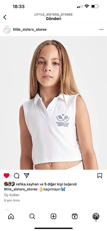 Zara Crop tişört