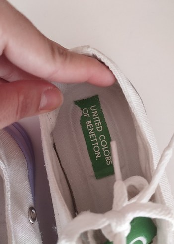 Benetton Orjinal benetton spor ayakkabi