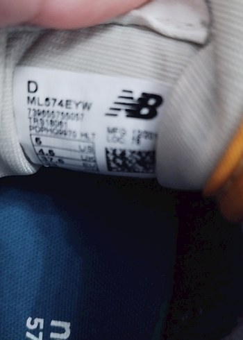 New Balance Sarı Kadın Spor Ayakkabı - Görsel 5