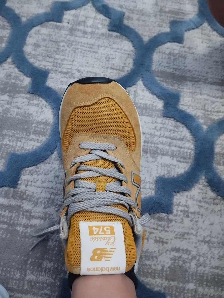 New Balance Sarı Kadın Spor Ayakkabı - Görsel 4