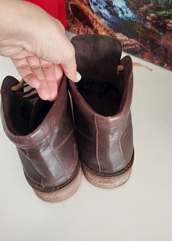 Kahverengi Deri Erkek Botları - Görsel 5