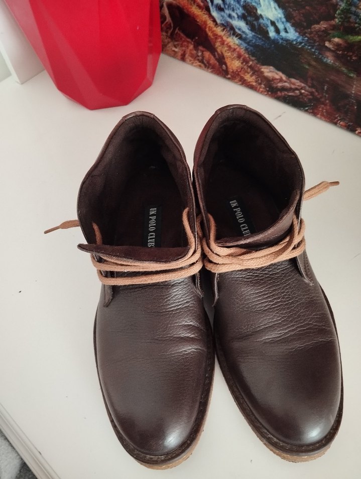 Kahverengi Deri Erkek Botları - Görsel 4